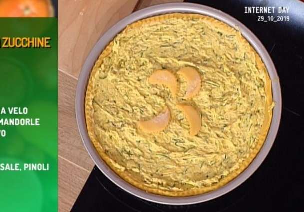 La prova del cuoco crostata di zucchine