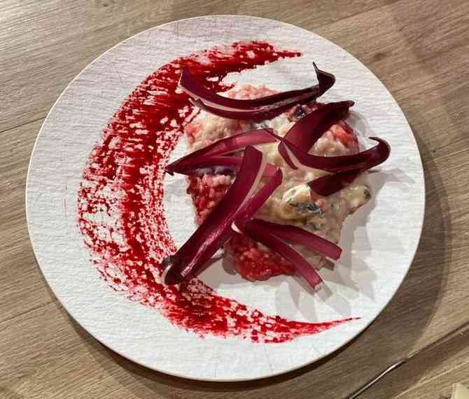 La prova del cuoco risotto radicchio