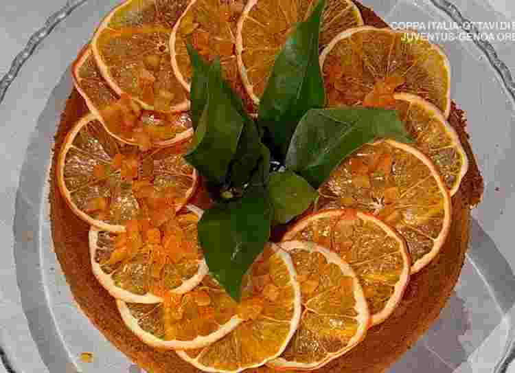 Chiffon cake all'arancia è sempre mezzogiorno
