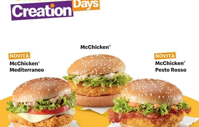 Chicken creation Days McDonald's